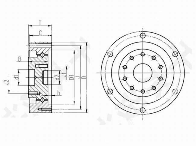 谐波减速器轴承
