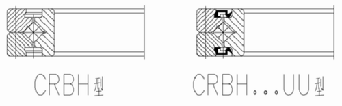 CRB交叉滚子轴承结构图 CRB交叉滚子轴承结构图